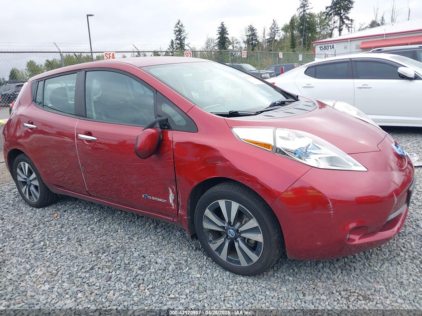 2013 NISSAN LEAF VIN: 1N4AZ0CPXDC411967
