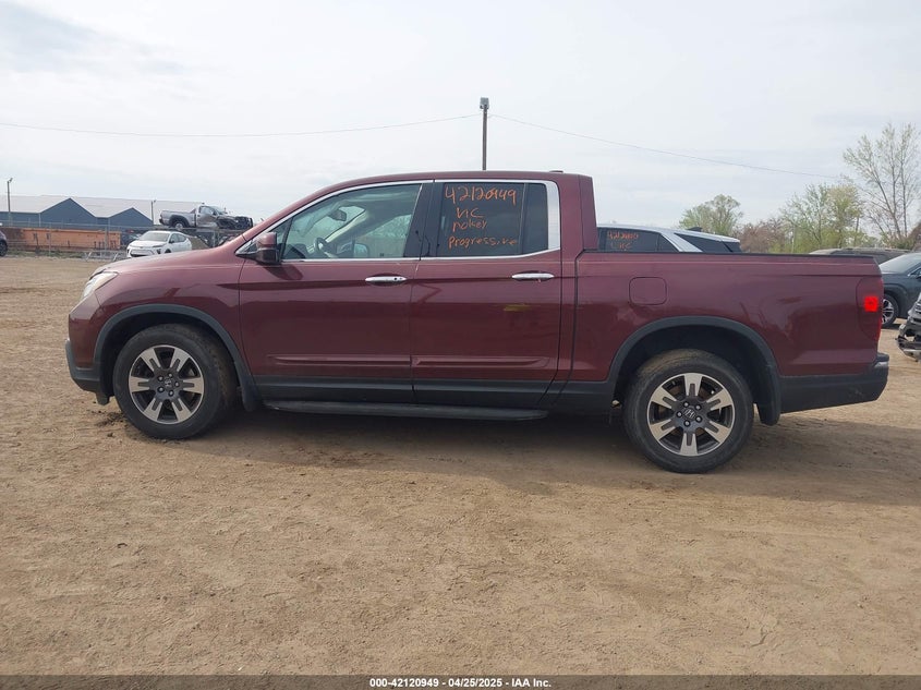 VIN 5FPYK3F76JB004521 2018 HONDA RIDGELINE RTL-E