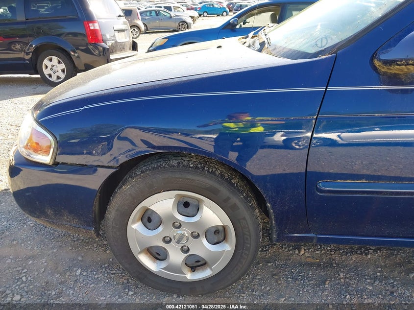 2006 NISSAN SENTRA VIN: 3N1CB51D36L490681
