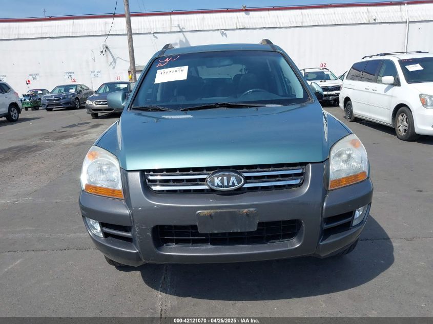 2005 Kia Sportage Ex V6/Lx V6 VIN: KNDJE723057066570 Lot: 42121070