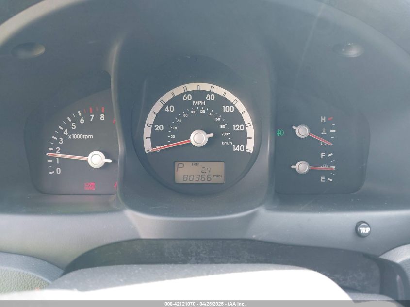 2005 Kia Sportage Ex V6/Lx V6 VIN: KNDJE723057066570 Lot: 42121070