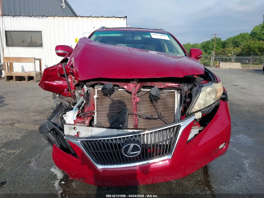2011 Lexus Rx 350 VIN: JTJZK1BA7B2004578 Lot: 42121086