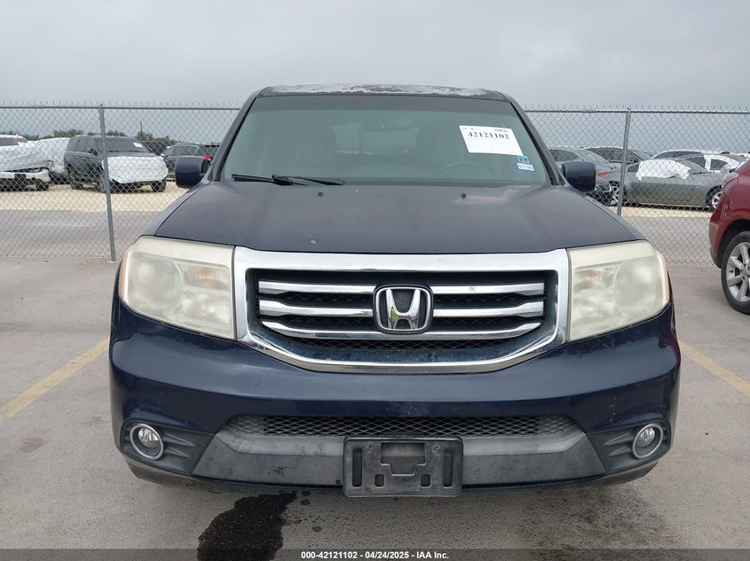 2012 HONDA PILOT VIN: 5FNYF3H53CB036306
