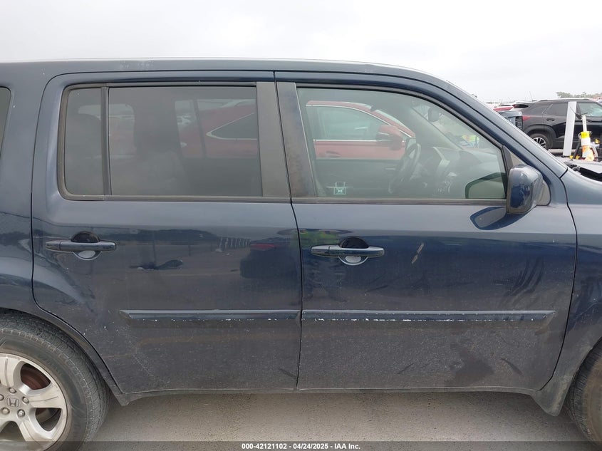 2012 HONDA PILOT VIN: 5FNYF3H53CB036306