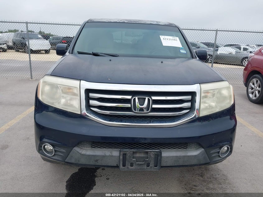 2012 HONDA PILOT VIN: 5FNYF3H53CB036306