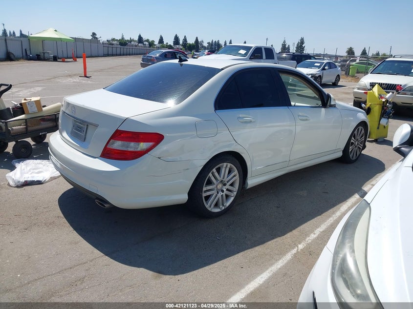 2009 MERCEDES-BENZ C 300 VIN: WDDGF54X09F233877