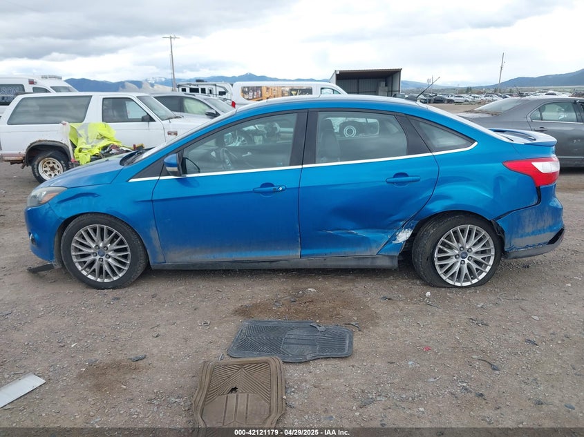 2013 FORD FOCUS VIN: 1FADP3J22DL245603