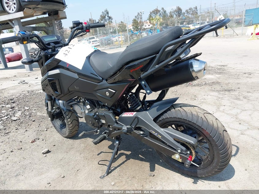2020 BAODI MOTORCYCLE VIN: L2BBAACG1LB000418