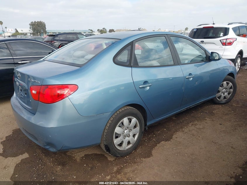 2007 HYUNDAI ELANTRA VIN: KMHDU46D57U236164