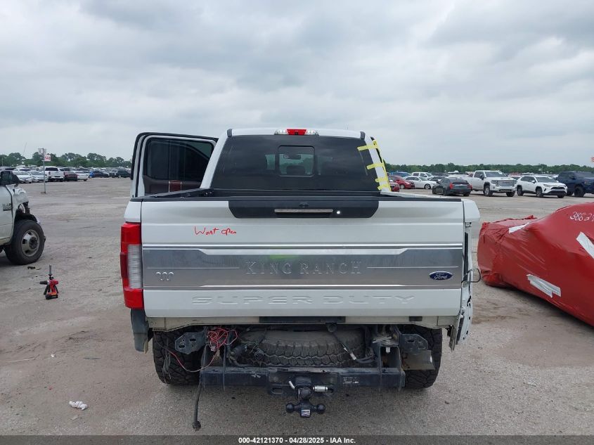 2017 Ford F-250 King Ranch VIN: 1FT7W2BT8HEB84232 Lot: 42121370