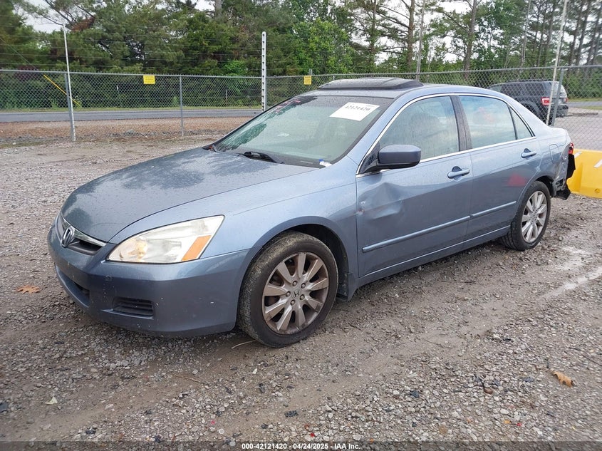 2007 HONDA ACCORD VIN: 1HGCM66587A043563