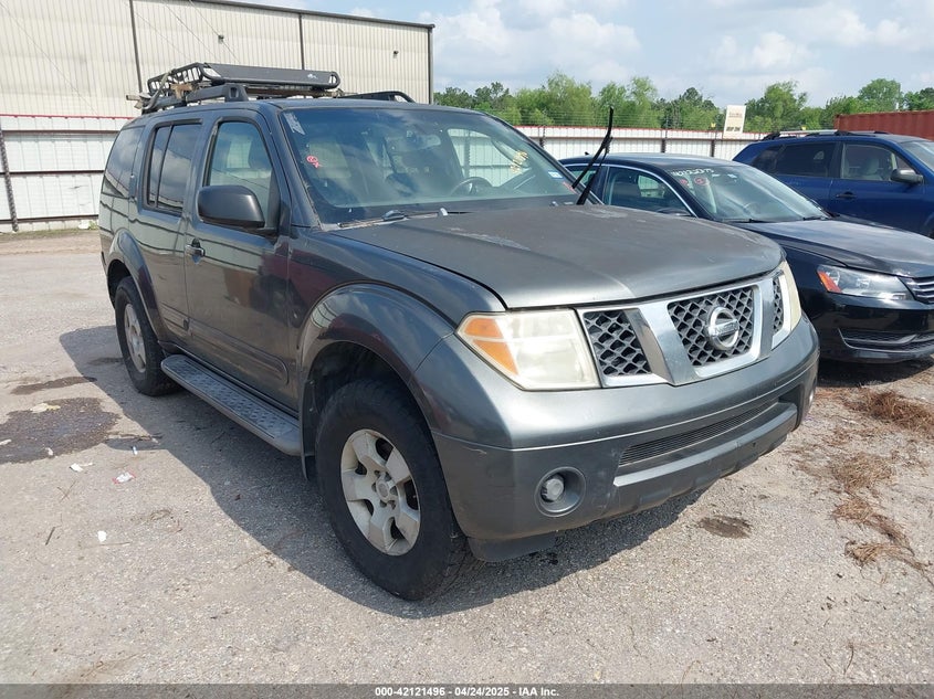 2006 NISSAN PATHFINDER VIN: 5N1AR18U36C610985