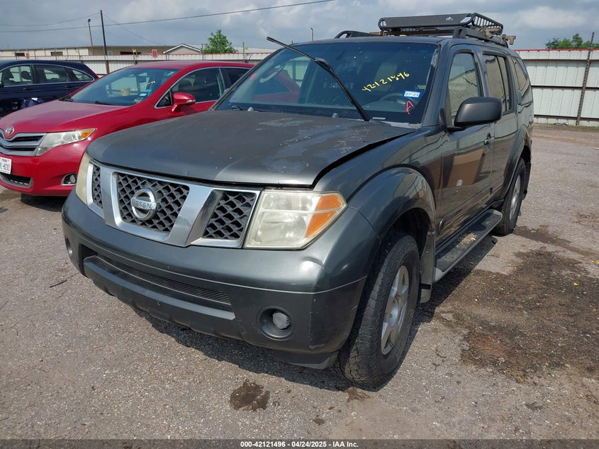 2006 NISSAN PATHFINDER VIN: 5N1AR18U36C610985