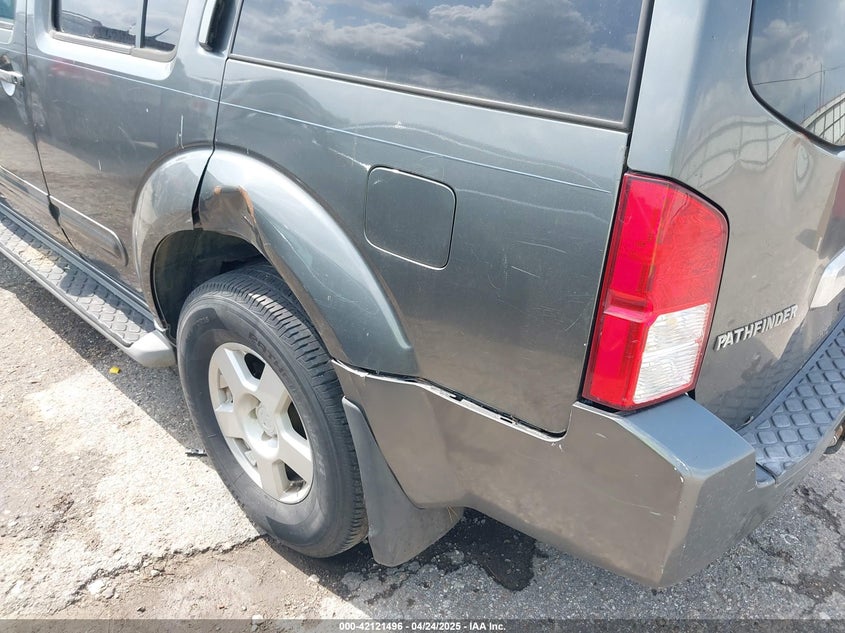 2006 NISSAN PATHFINDER VIN: 5N1AR18U36C610985
