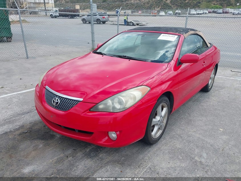2006 TOYOTA CAMRY SOLARA VIN: 4T1FA38P96U070796