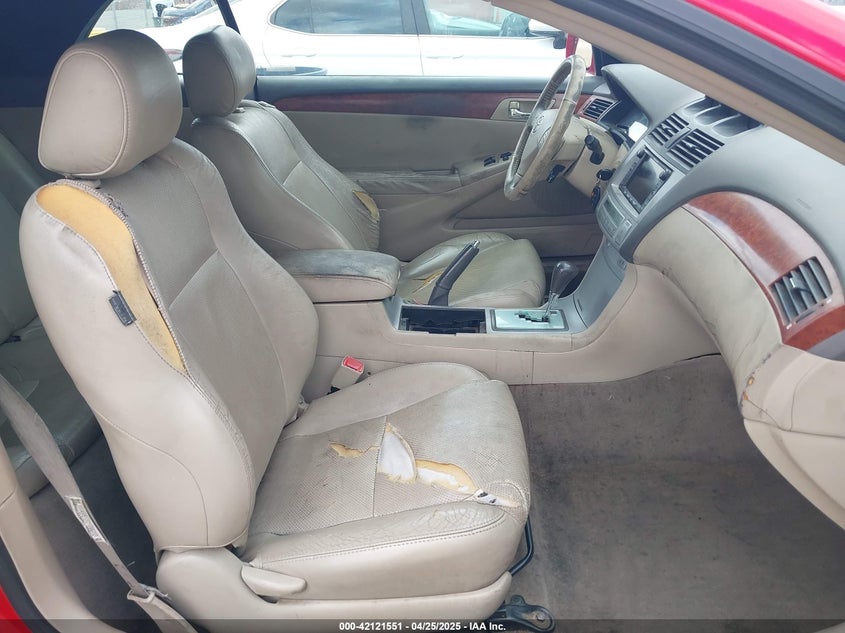 2006 TOYOTA CAMRY SOLARA VIN: 4T1FA38P96U070796