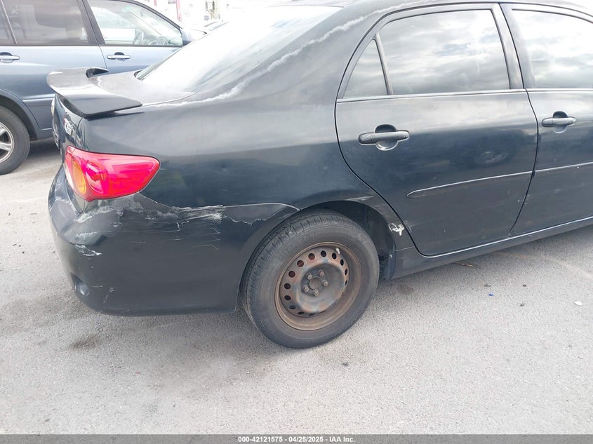 2009 TOYOTA COROLLA VIN: 1NXBU40E59Z093650