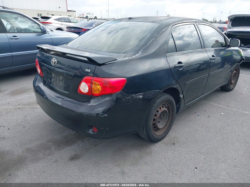2009 TOYOTA COROLLA VIN: 1NXBU40E59Z093650