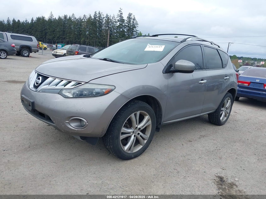 2009 NISSAN MURANO VIN: JN8AZ18W59W157336