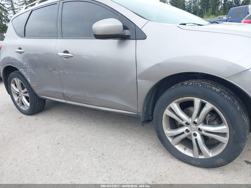 2009 NISSAN MURANO VIN: JN8AZ18W59W157336