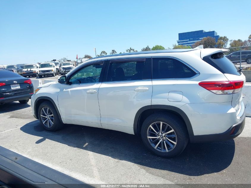 2018 Toyota Highlander Xle VIN: 5TDKZRFH5JS535212 Lot: 42121777