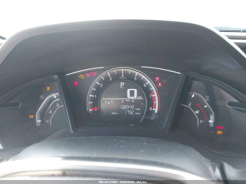 2017 HONDA CIVIC VIN: 19XFC2F57HE206404