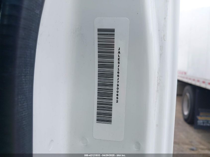 2018 Isuzu Nqr VIN: JALE5J166J7900652 Lot: 42121933