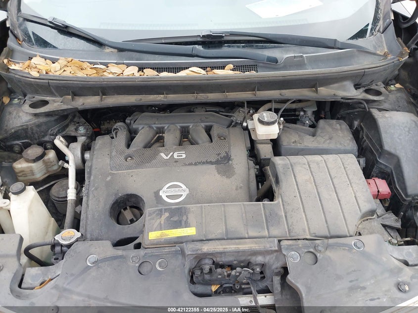 2014 Nissan Murano Sv VIN: JN8AZ1MUXEW404980 Lot: 42122355