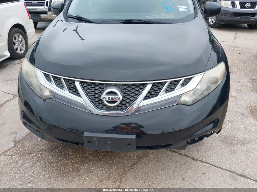 2014 Nissan Murano Sv VIN: JN8AZ1MUXEW404980 Lot: 42122355