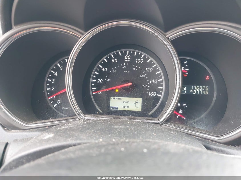 2014 Nissan Murano Sv VIN: JN8AZ1MUXEW404980 Lot: 42122355