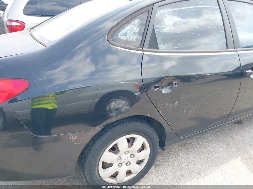 2008 HYUNDAI ELANTRA VIN: KMHDU46D68U310550