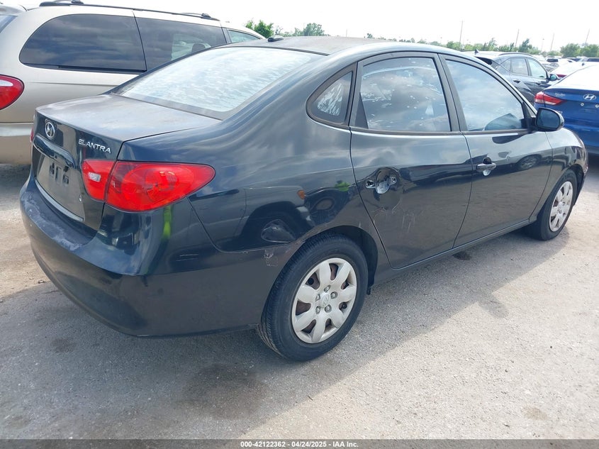 2008 HYUNDAI ELANTRA VIN: KMHDU46D68U310550