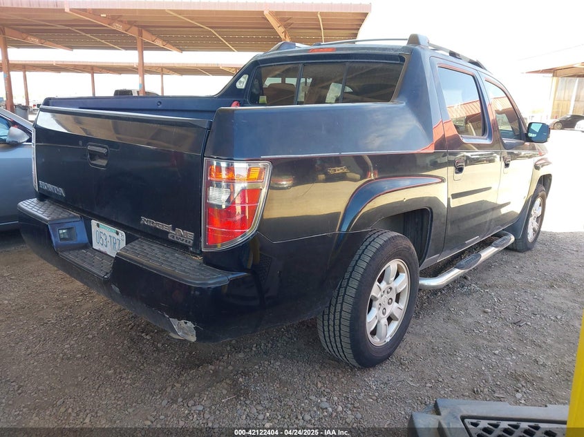 2006 HONDA RIDGELINE VIN: 2HJYK16446H548824