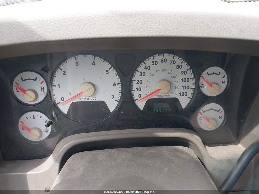 2007 DODGE RAM 1500 VIN: 1D7HA16P27J567637