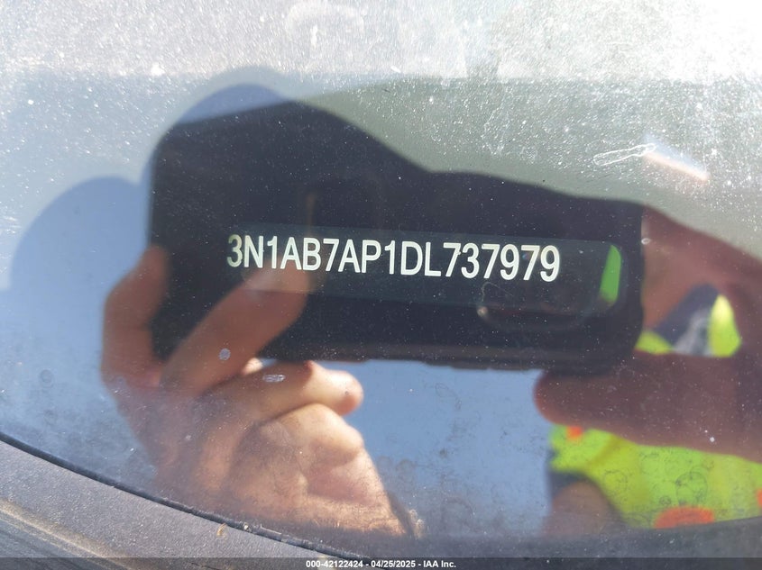 2013 NISSAN SENTRA VIN: 3N1AB7AP1DL737979