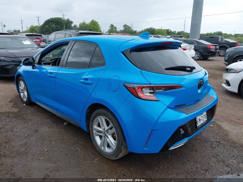 2020 TOYOTA COROLLA VIN: JTND4RBE0L3089523