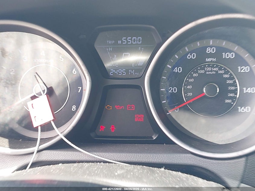 2015 HYUNDAI ELANTRA VIN: KMHDH4AE9FU248773