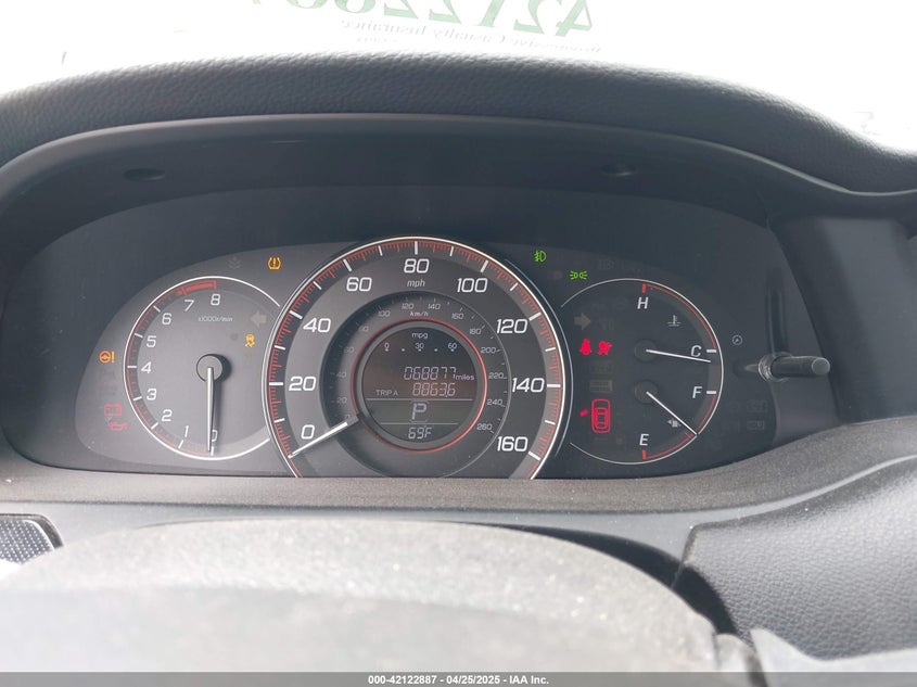 2015 HONDA ACCORD VIN: 1HGCR2F50FA135890