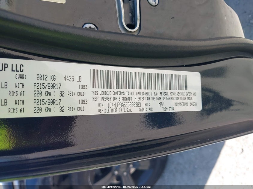 2014 JEEP PATRIOT ALTITUDE - 1C4NJPBA5ED890383