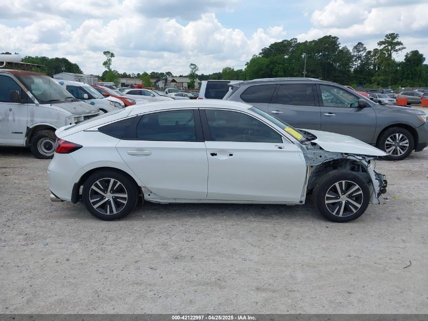 2024 Honda Civic Lx VIN: 19XFL2H57RE032106 Lot: 42122997