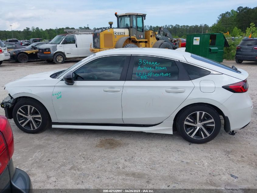 2024 Honda Civic Lx VIN: 19XFL2H57RE032106 Lot: 42122997