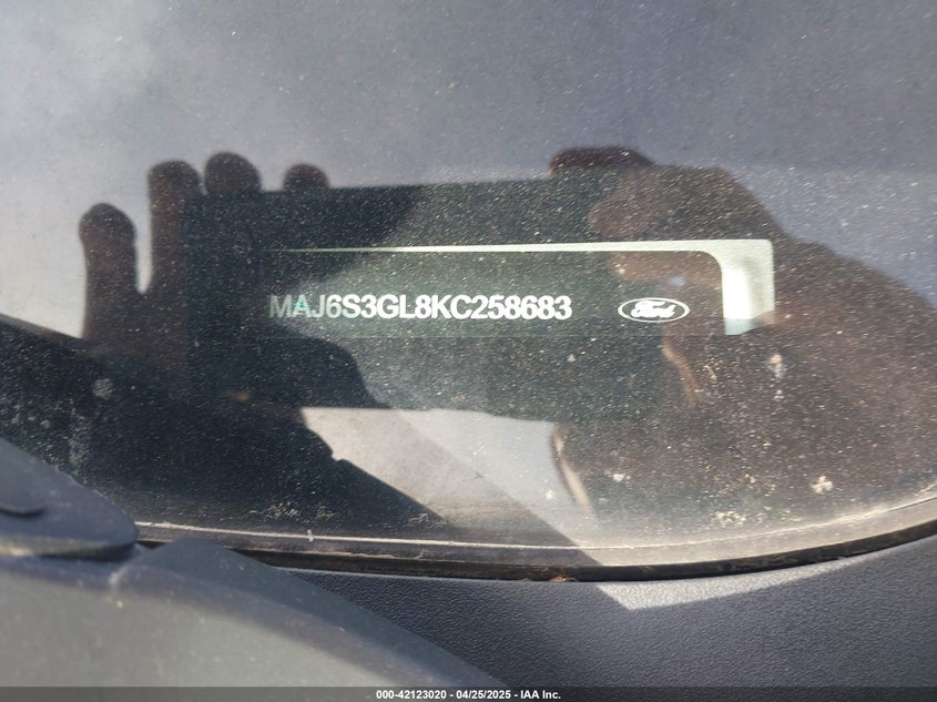 2019 FORD ECOSPORT SE - MAJ6S3GL8KC258683