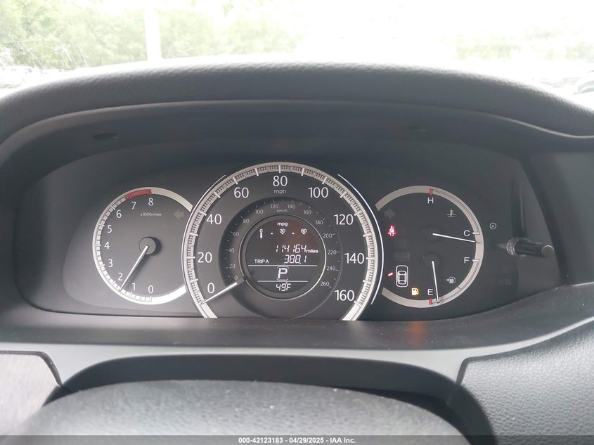 2013 HONDA ACCORD VIN: 1HGCR2F85DA220781