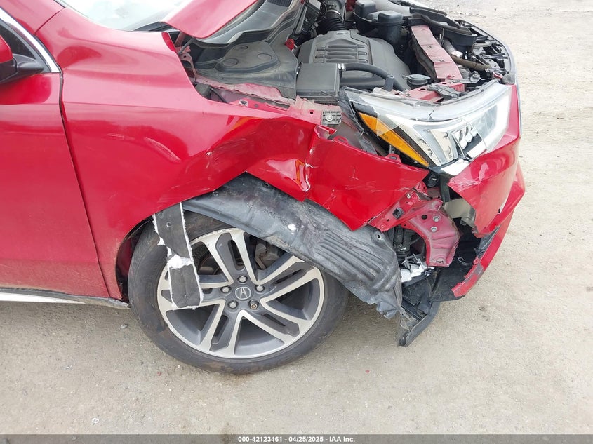 VIN 5J8YD3H9XJL004635 2018 ACURA MDX ADVANCE   ENTERTAINMENT PKGS