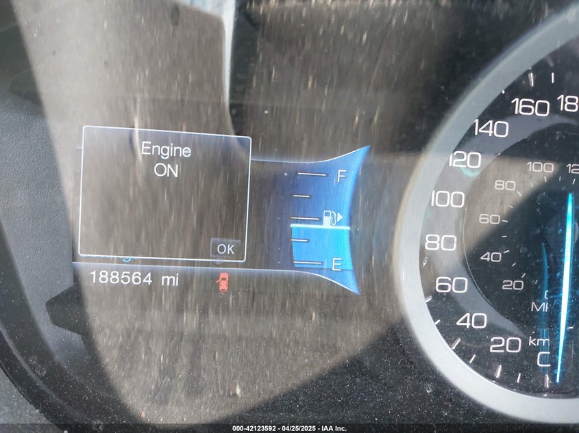 2014 FORD EXPLORER VIN: 1FM5K8F82EGB03166