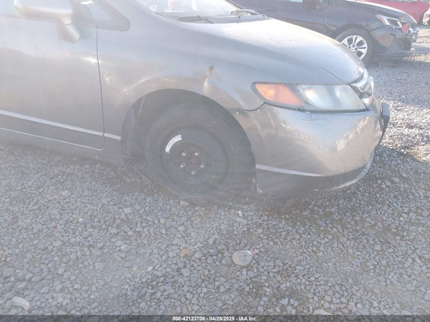 2007 Honda Civic Lx VIN: 1HGFA16527L062025 Lot: 42123706