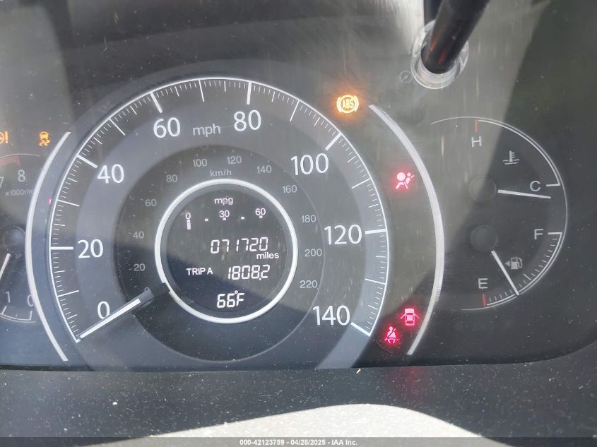 2014 Honda Cr-V Ex-L VIN: 5J6RM4H75EL047139 Lot: 42123759