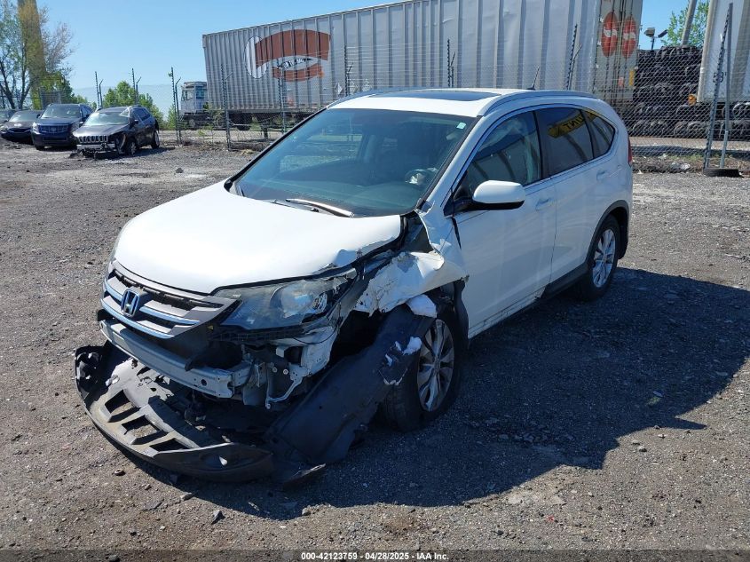 2014 Honda Cr-V Ex-L VIN: 5J6RM4H75EL047139 Lot: 42123759