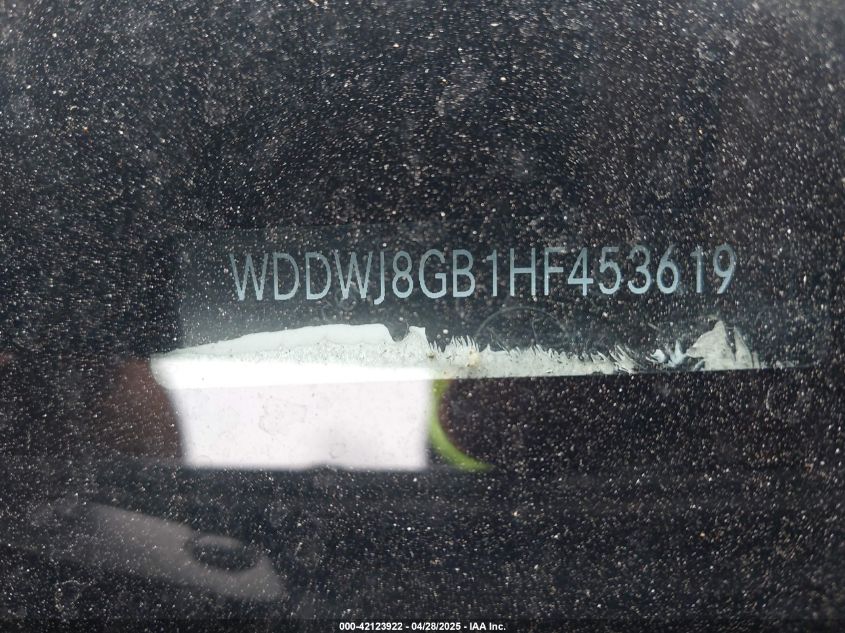 2017 Mercedes-Benz C-Class - WDDWJ8GB1HF453619