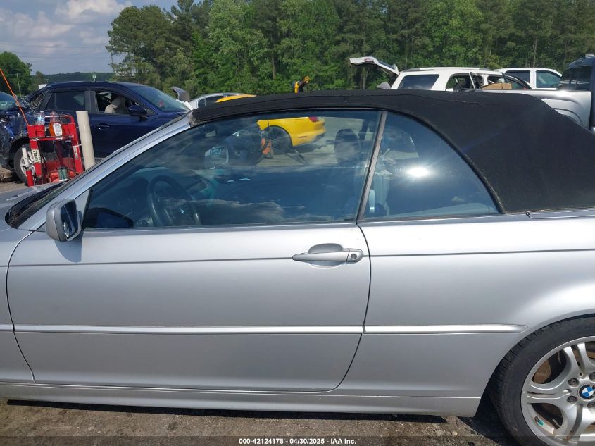 2002 BMW 330Ci VIN: WBABS53492JU922DF Lot: 42124178